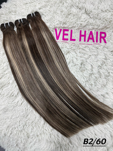 VelHair Color Hair Bundles B2/60 16-28''