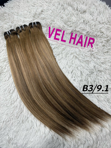 VelHair Color Hair Bundles B3/9.1 16-28''