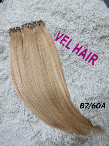 VelHair Color Hair Bundles B7/60A 16-28''