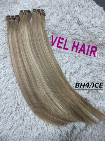 VelHair Color Hair Bundles BH4/ICE 16-28''