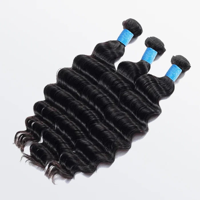 VelHair Loose Deep Wave 100% Virgin Hair Bundles 10-30''