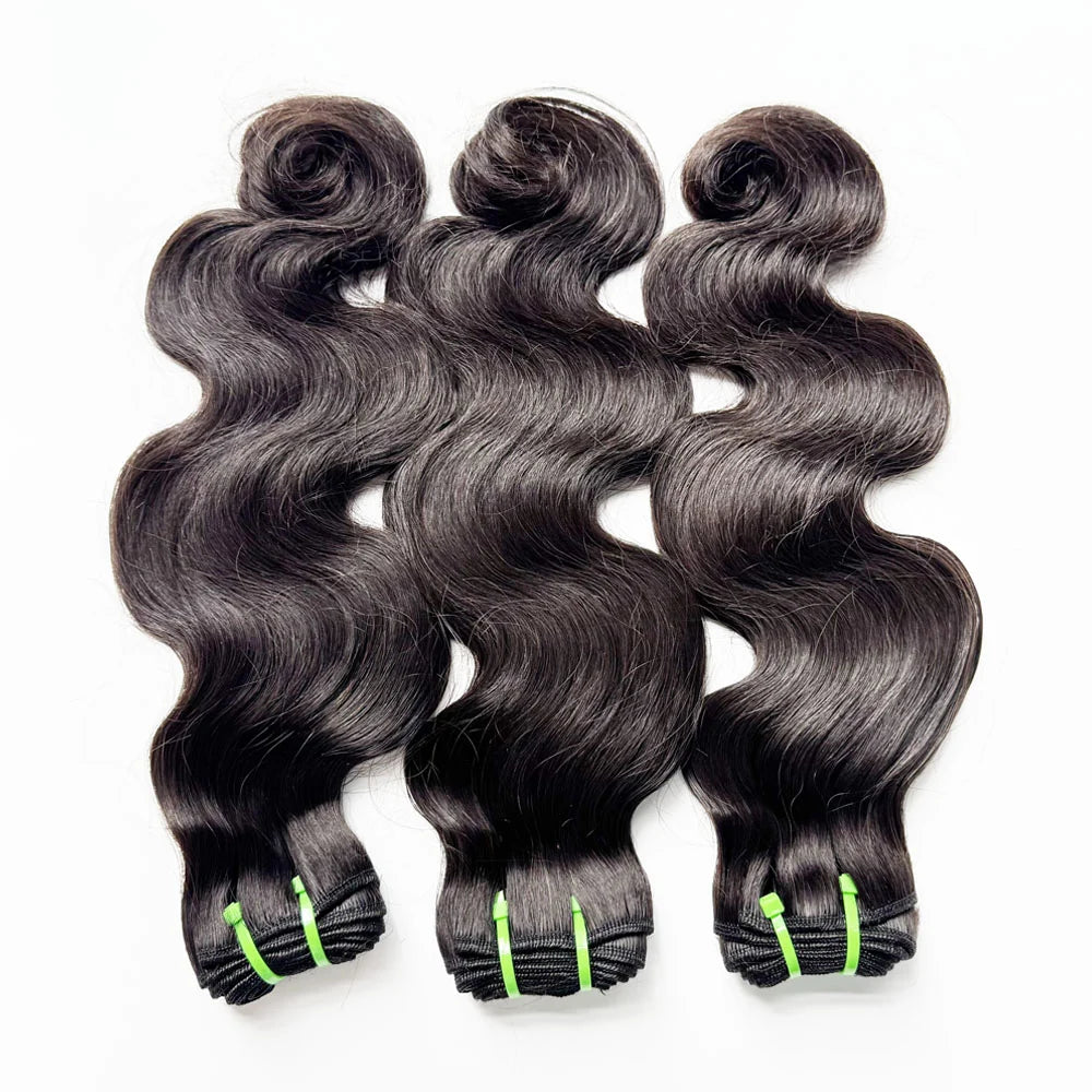 VelHair Raw Cambodian Hair Bundles Body Wave 12-30''