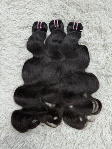 VelHair Body Wave Top Raw Indian Bundles 10-30''
