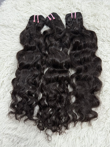 VelHair Indian Curly Top Raw Indian Bundles 10-30''