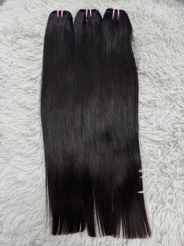 VelHair Straight Top Raw Indian Bundles 10-30''